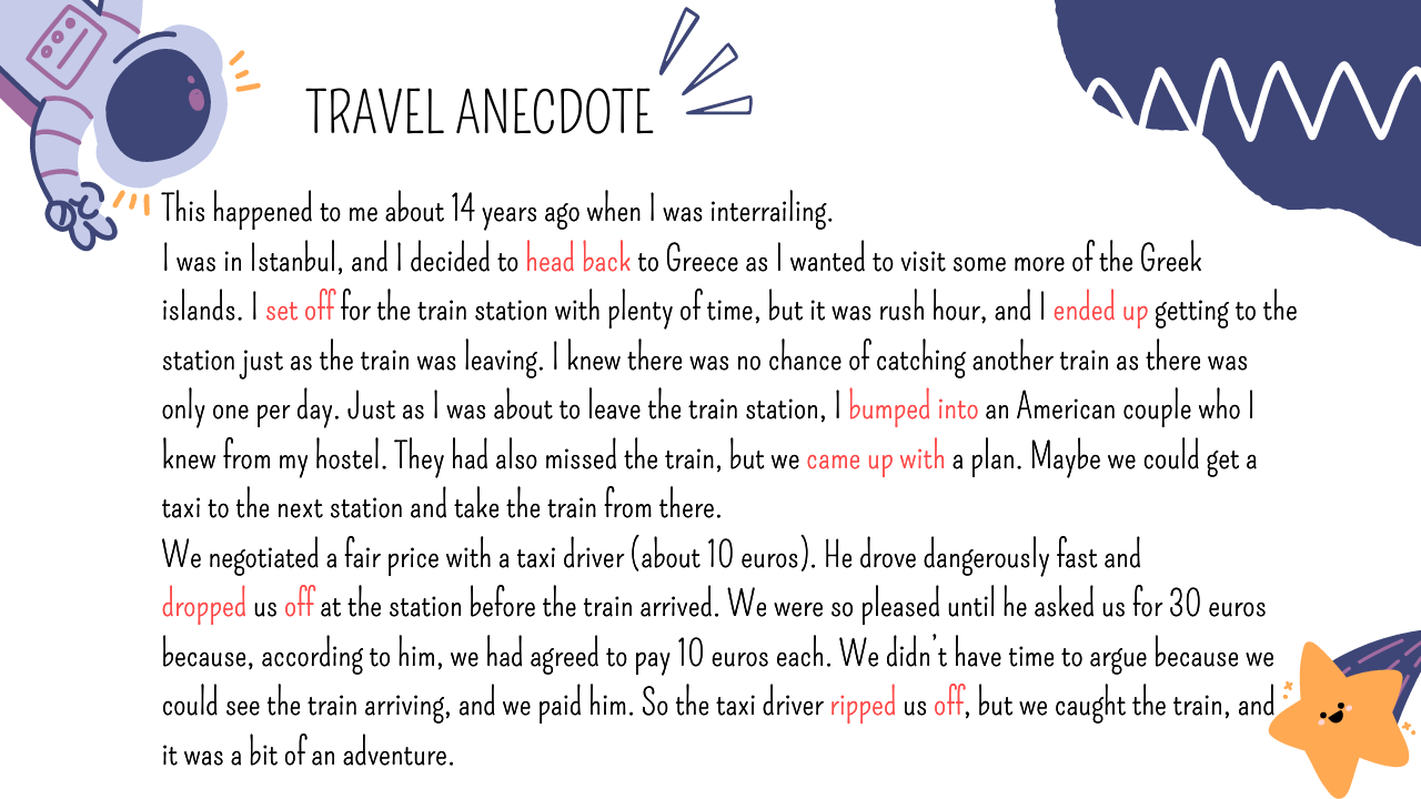Travel Anecdote